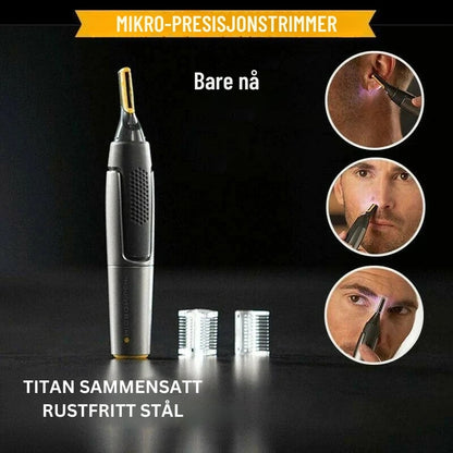 MicroTrim - Ultratynn presisjonstrimmer for feilfri stell