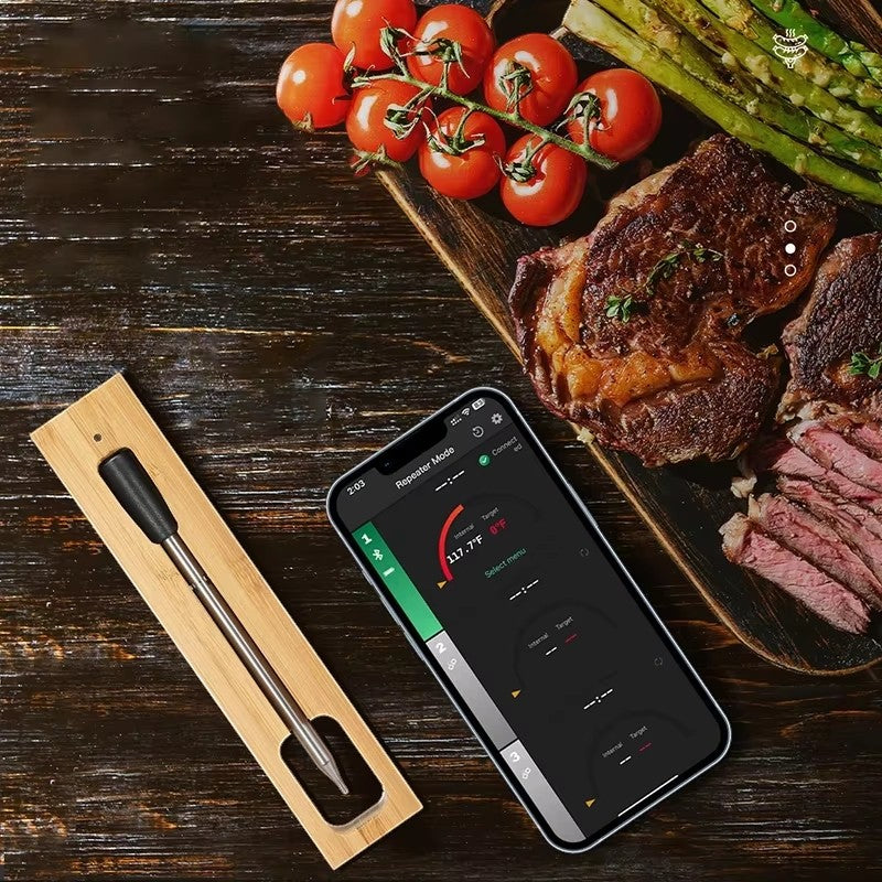 TempSync – Digitalt Bluetooth Kjøtttermometer for Smart Matlaging