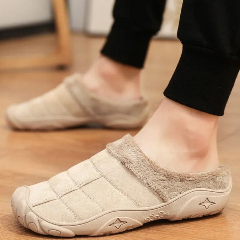 SlipGuard - Slip on Tøfler med Rund Tå og Lukket Tå