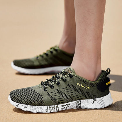 Nicholas – Sporty joggesko med slitesterk såle og snørelukking