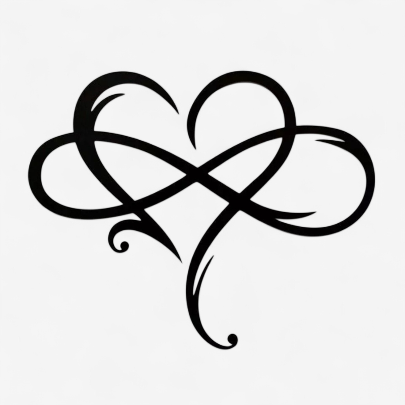 HeartDecor – Veggdekorasjon med Hjerteformet Design