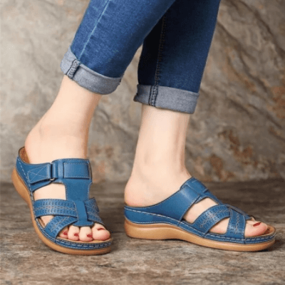 VivaWalk - Komfortable Slip-On Tøfler med Ekstra Traction