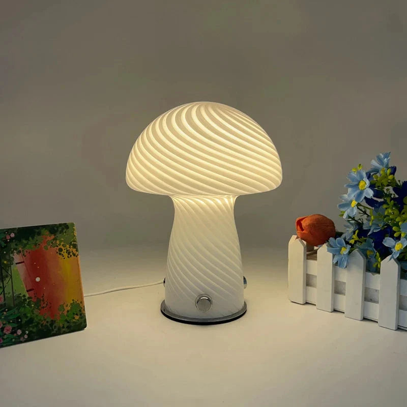 GlowMush – LED Bordlampe med Soppdesign
