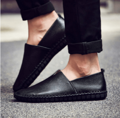 Oliver - Komfortable slip-on-loafers med fleksibel såle