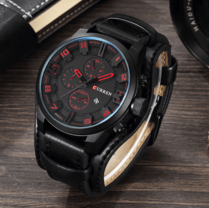 EliteTime - Stilig Klokke med Quartz Bevegelse