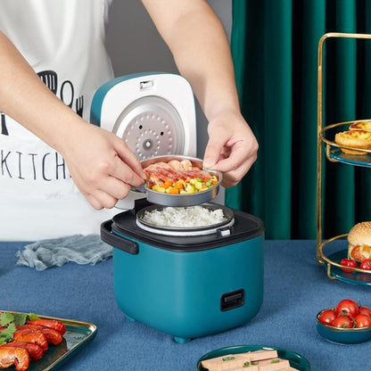 QuickCooker – Mini riskoker med knappkontroller og håndtak