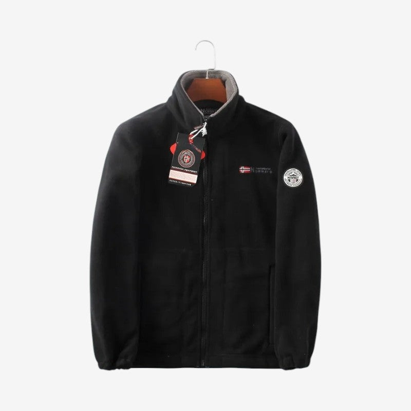 Anthony – Langermet jakke med ståkrage og glidelås