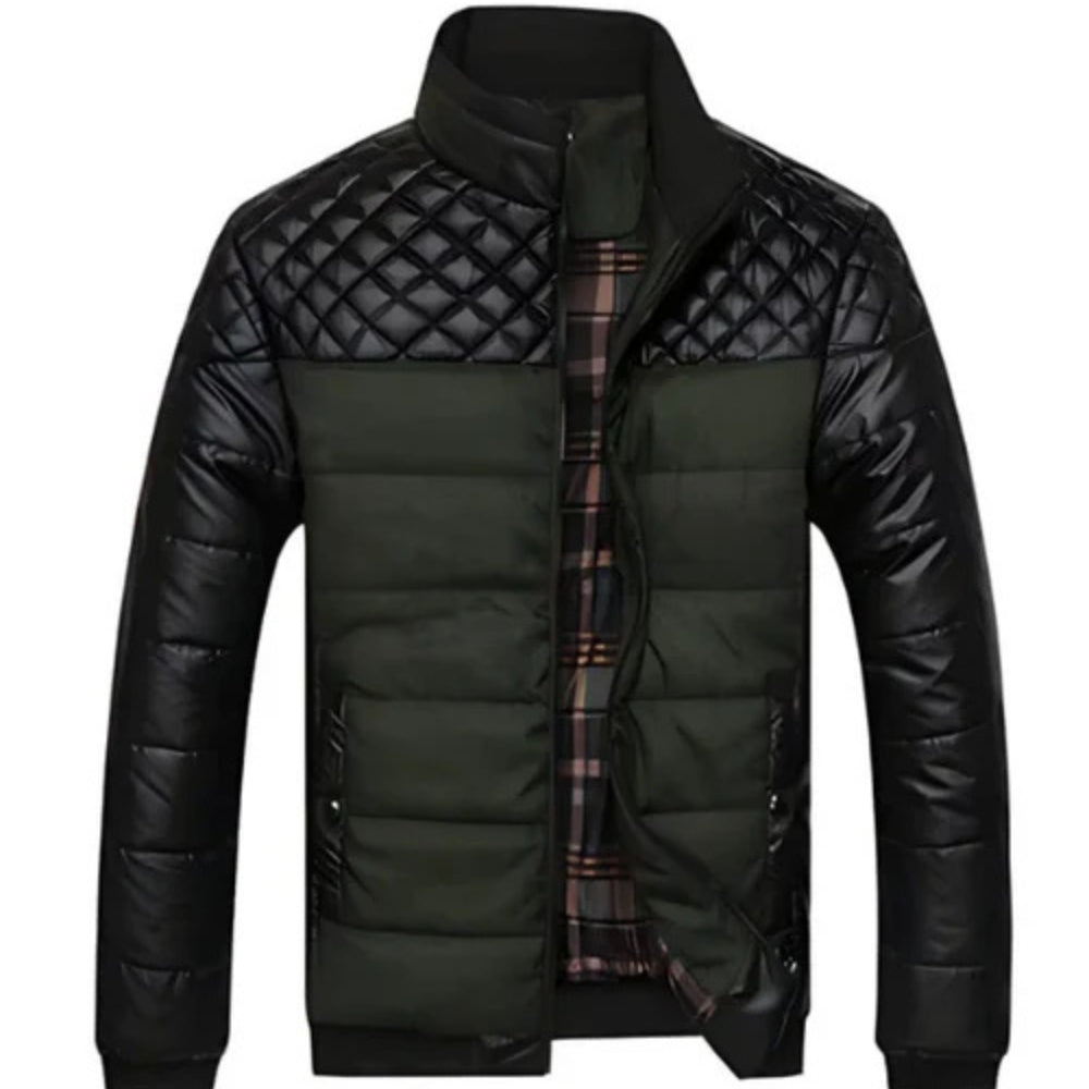 Ethan – Klassisk bomberjakke med heldekkende glidelås foran og sikre praktiske lommer