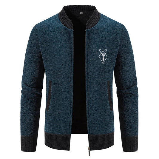 Bruno - Slim-Fit Langermet Jakke Med Glidelås Og Lommer