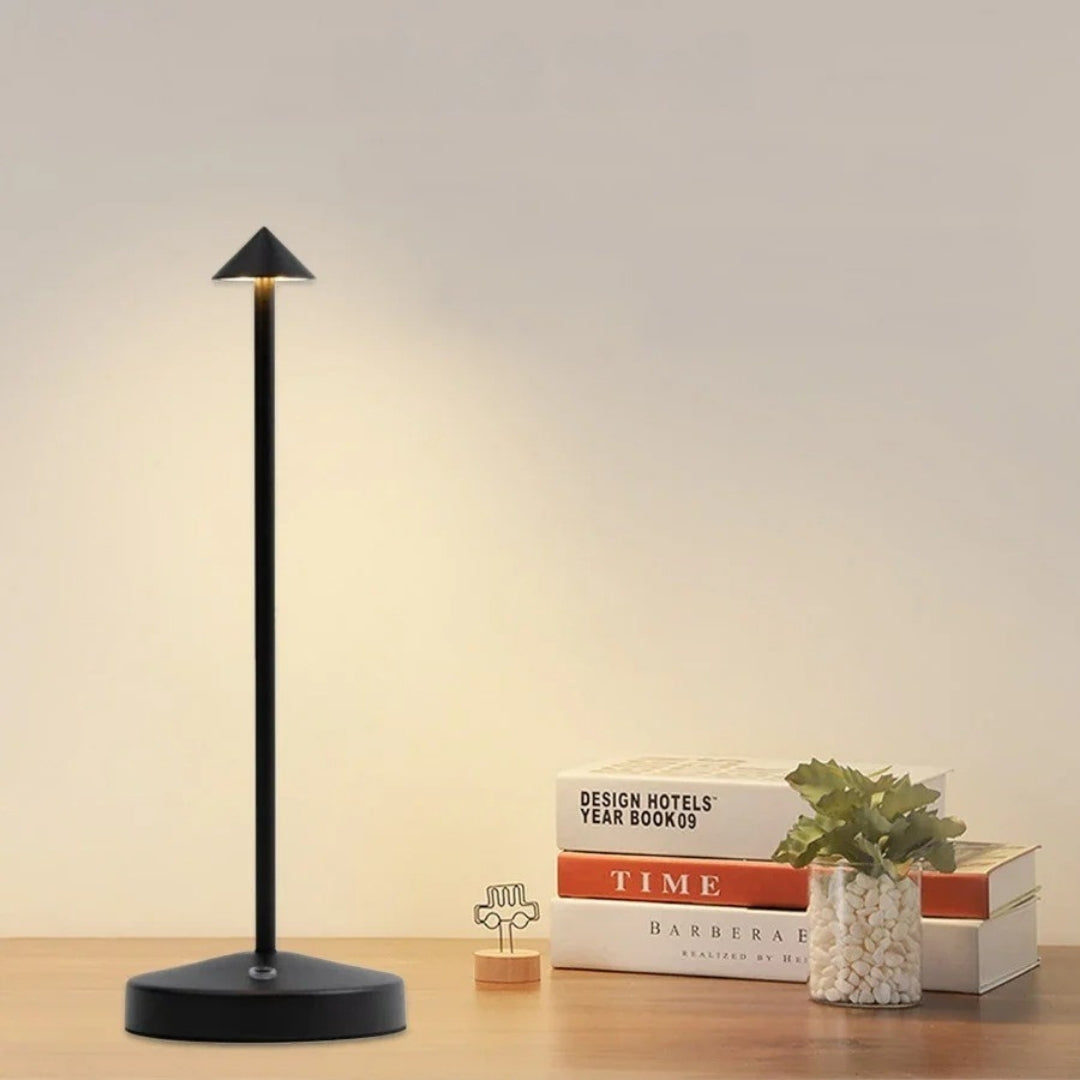GlowSphere - Trådløst USB oppladbart LED-lys med berøringskontrolllysstyrke