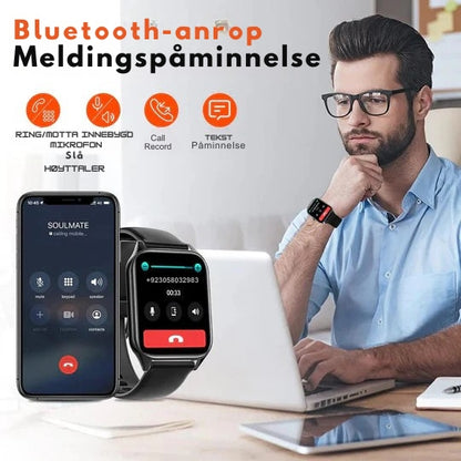 HealthSync - Avansert smartklokke for sømløs sporing av velvære