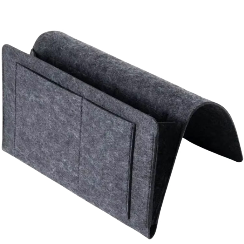 TidyNest – Allsidig nattbord-organizer i filt