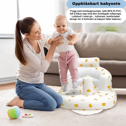 CozyNest - Oppblåsbart Barnesete Og Badestol