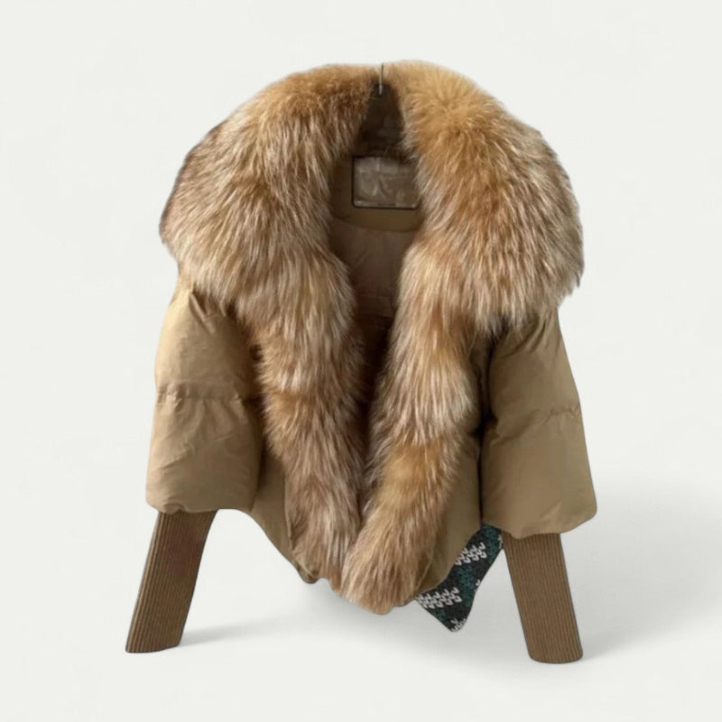 Sara – Langermet Quiltet Pufferjakke