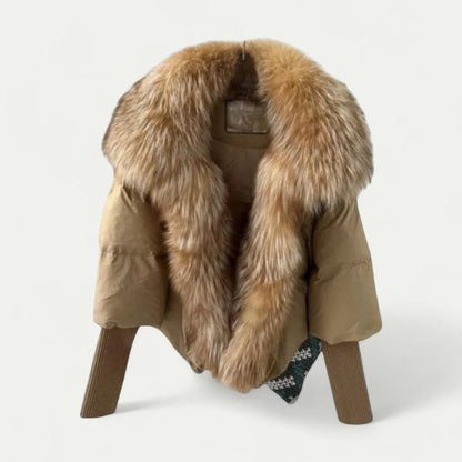 Sara – Langermet Quiltet Pufferjakke