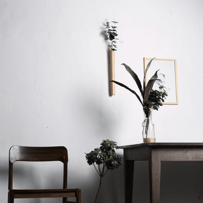 FloraNest – Veggmontert Trevase for Blomsterdisplay