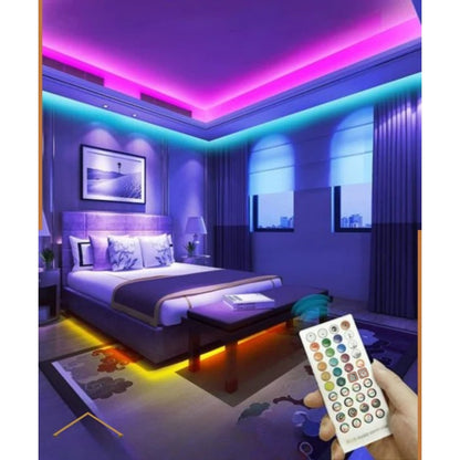 GlowFlex - Tilpassbar LED-stripebelysning med fjernkontroll og appstyring