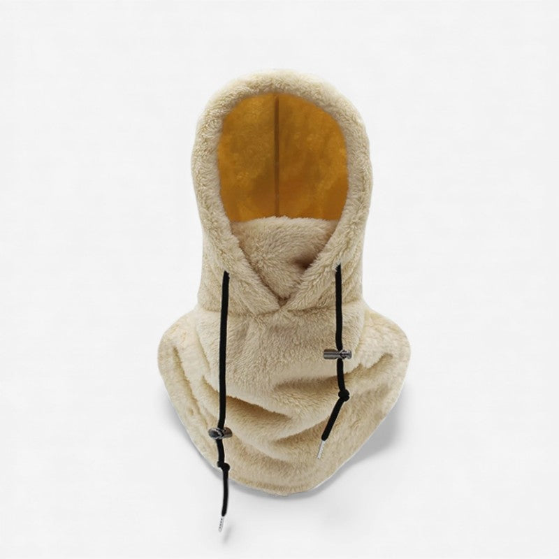WarmShield – Fleece balaklava med caps og justerbar stropp