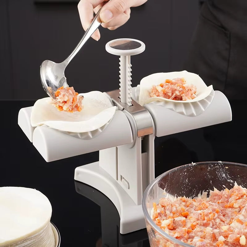 LunaGlow – Dobbel automatisk dumpling-maskin for kjøkkenet