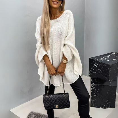 Luna - Genser med avslappet passform og rund halsringning