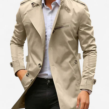 Pieter - Langermet jakke med knapplukking og brystlomme