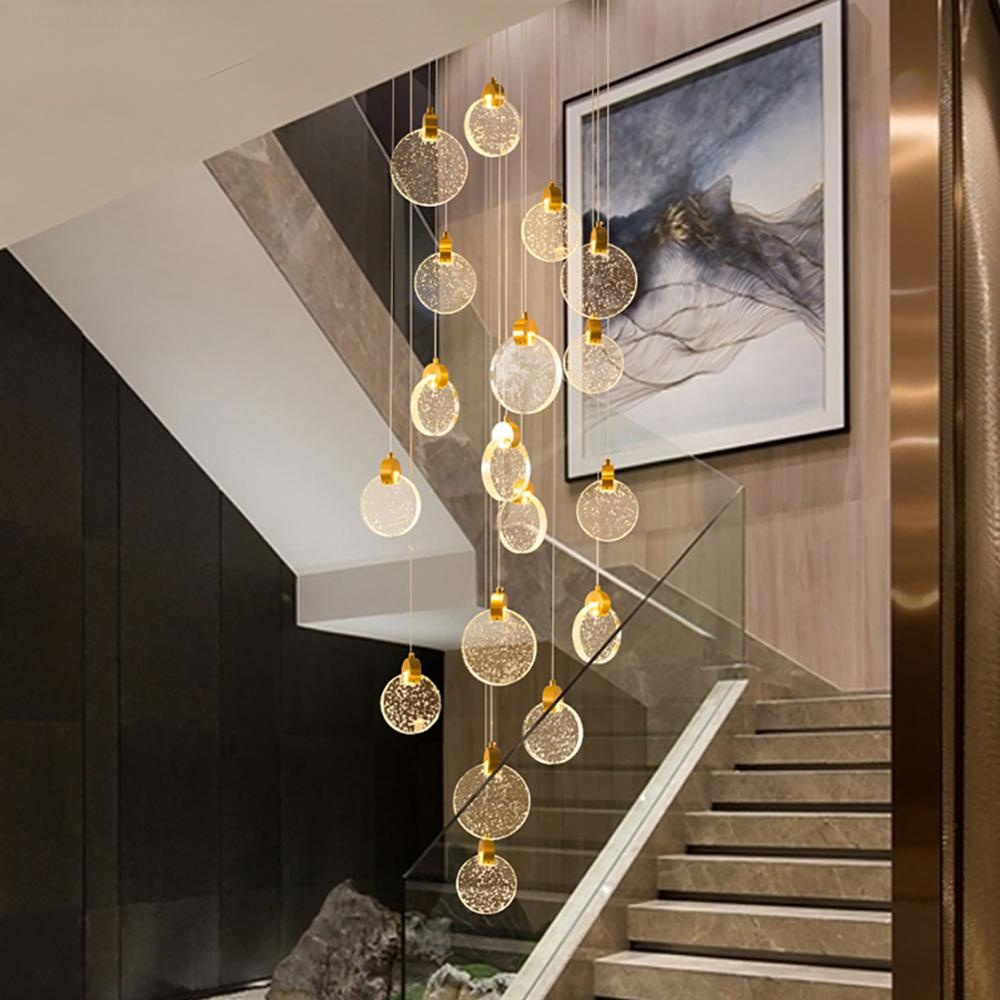 CrystalGlow - Elegant LED pendel til luksuriøst interiør