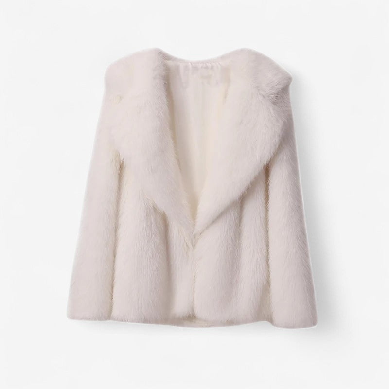 Ashley – Langermet kåpe med sidelommer og åpen front