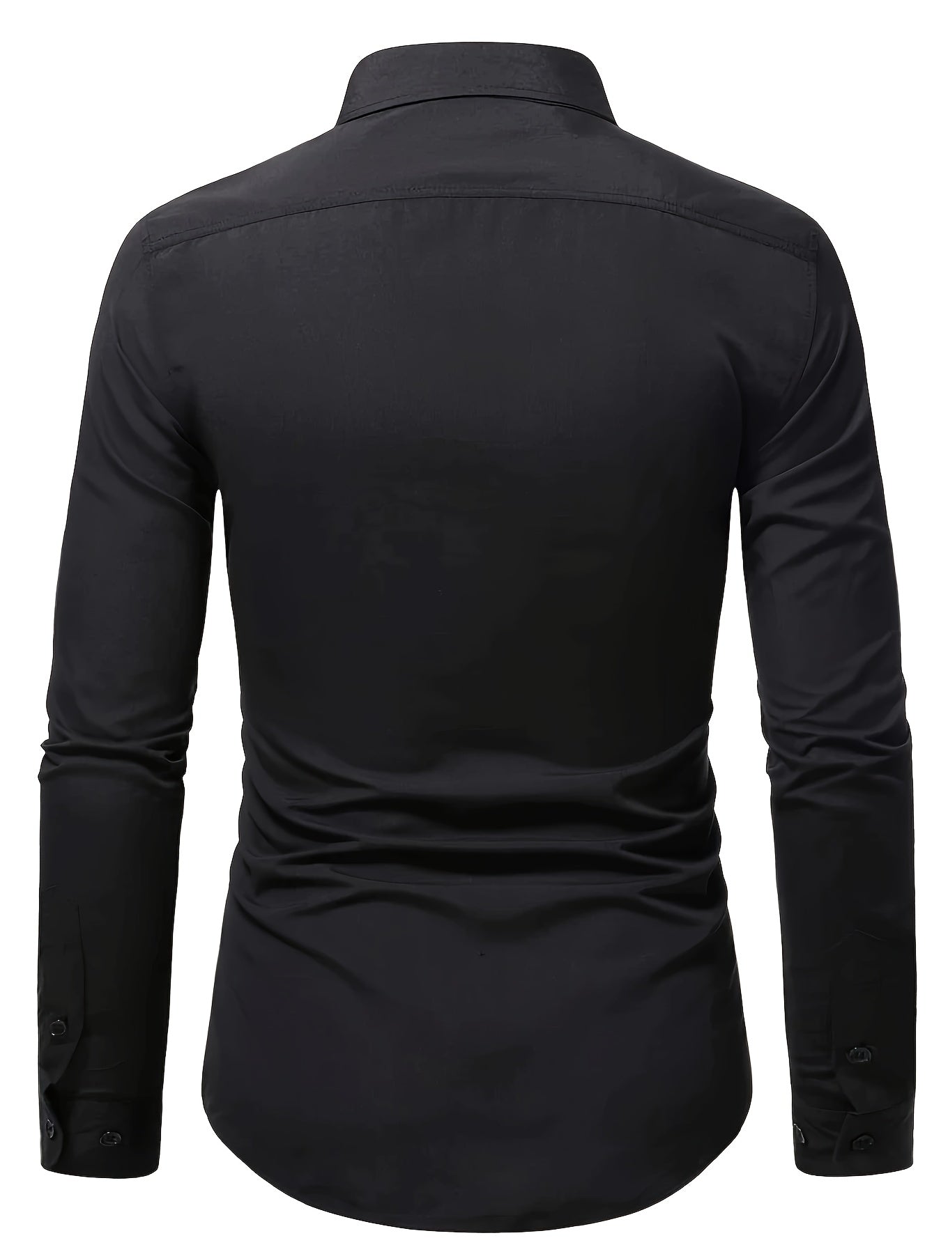 Adrian - Slim Fit-skjorte med knappelukking