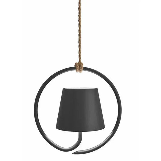 GlowHaven - Oppladbar LED-pendellampe med unik ringdesign