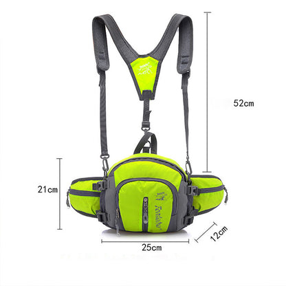 HikeMate - Praktisk midjeveske med flere lommer og slitesterk design