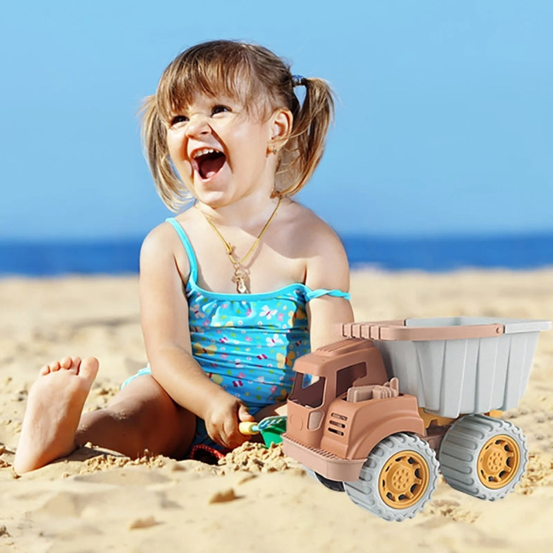 PlayBuilder – Konstruksjonslekesett med bulldoser og dumper for barn