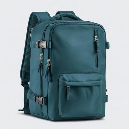 PackMate – Reiseveske med flere glidelåslommer og justerbar skulderstropp