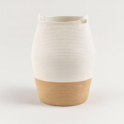 TidyWeave – Stor Vevd Skittentøyskurv med Håndtak