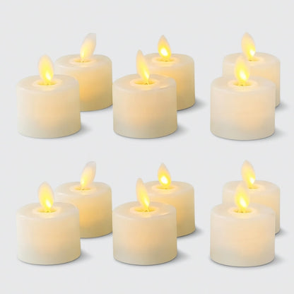 FlickerGlow – Batteridrevet LED Lyslyktsett for Innendørsbelysning