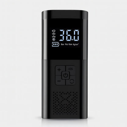 AirGauge – Oppladbar Luftkompressor med Digital Skjerm