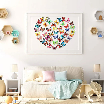 LumiWings – Fortryllende 3D Sommerfuglnattlys med Dekorativ Effekt