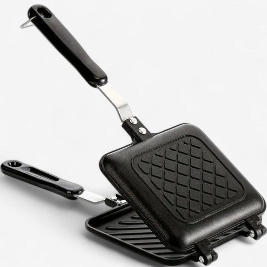 GrillEase – Smørbrødgrill med dobbelt, non-stick stekeflate