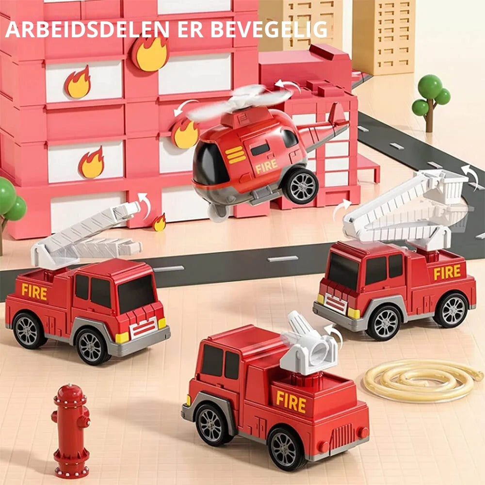 MagicDrive - Magic Car City Lastebil Med Lys Og Musikk