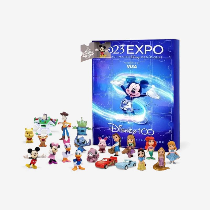 MickeyJoy – Julekalenderboks med Mickey-leker