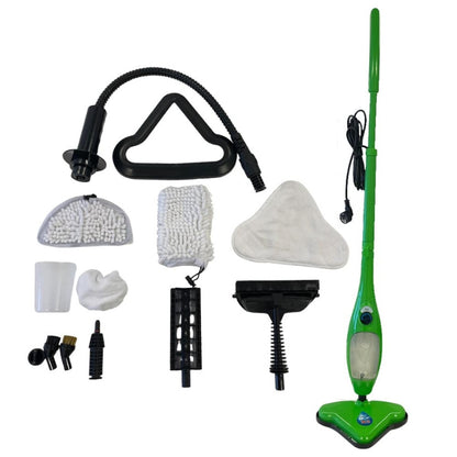 FloorVive – Multifunksjonell dampmopp med børster og dyse