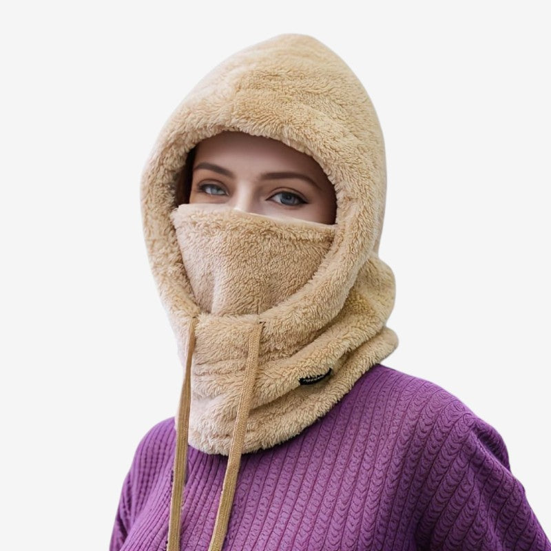 Emma – Hetterhatt med justerbare snorer og ansiktsmaske