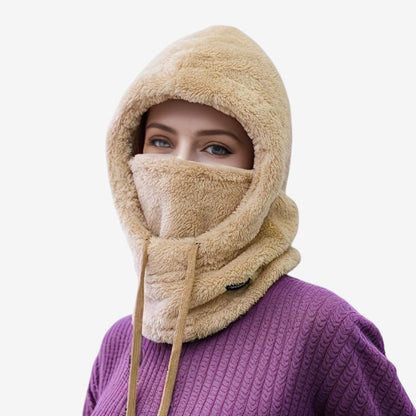 Emma – Hetterhatt med justerbare snorer og ansiktsmaske