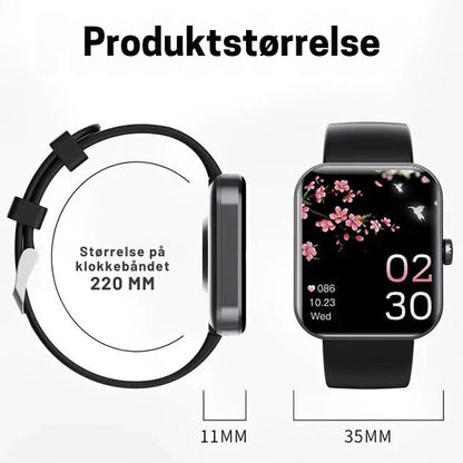 HealthSync - Avansert smartklokke for sømløs sporing av velvære