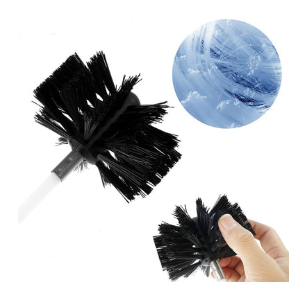 CleanSweep - Roterende rørrengjøringsbørste med Utvidbar stang