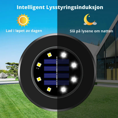 SolarGlow - Miljøvennlige LED solenergi hagelys for en fantastisk utendørs atmosfære