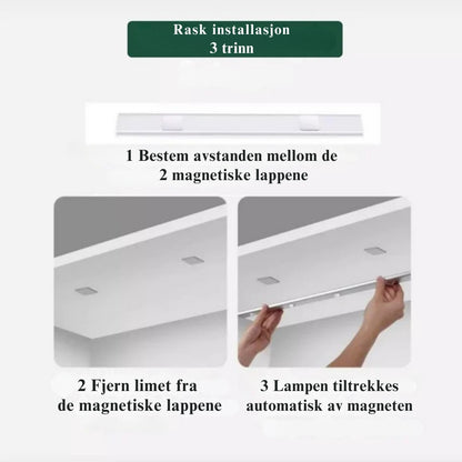 GlowStrap – Bevegelsessensor LED Strip-belysning for moderne aksentbelysning i hjemmet