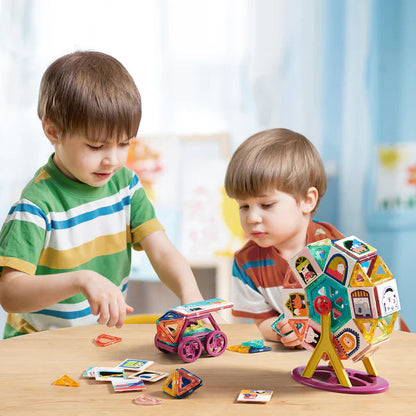 MagicBlock - Magnetiske byggeklosser for endeløs kreativitet og læring