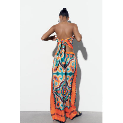 Marina - Elegant todelt ensemble med blomster