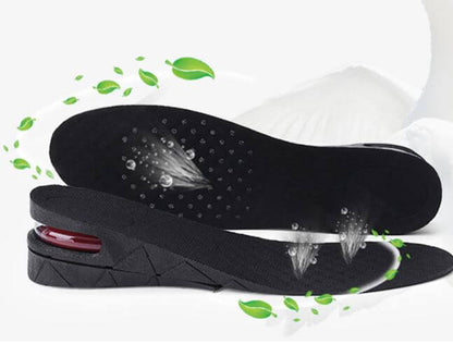 LiftStep - Høydeøkende Sko Innersåle  med Sjokkabsorberende Pute