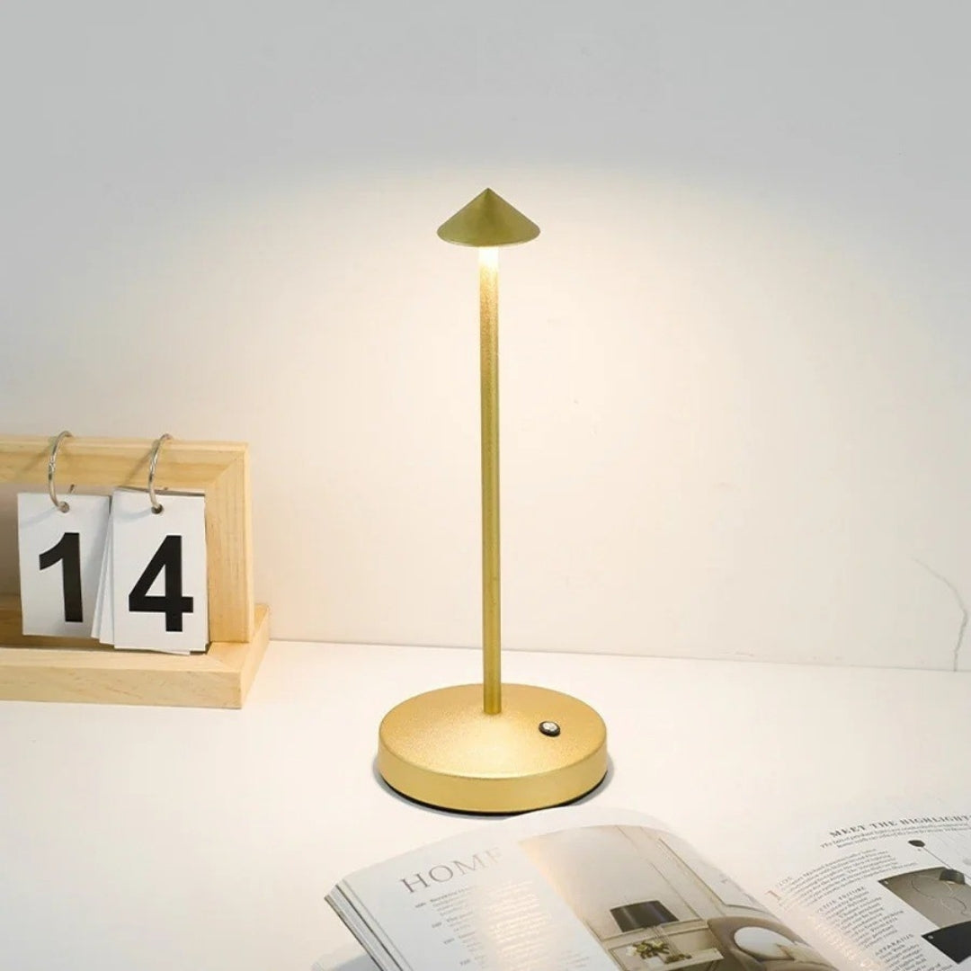 GlowSphere - Trådløst USB oppladbart LED-lys med berøringskontrolllysstyrke